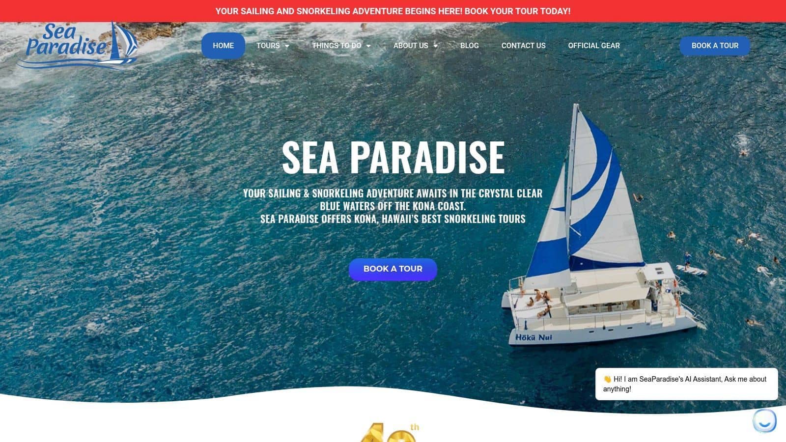 Sea Paradise (Hoku Nui catamaran)